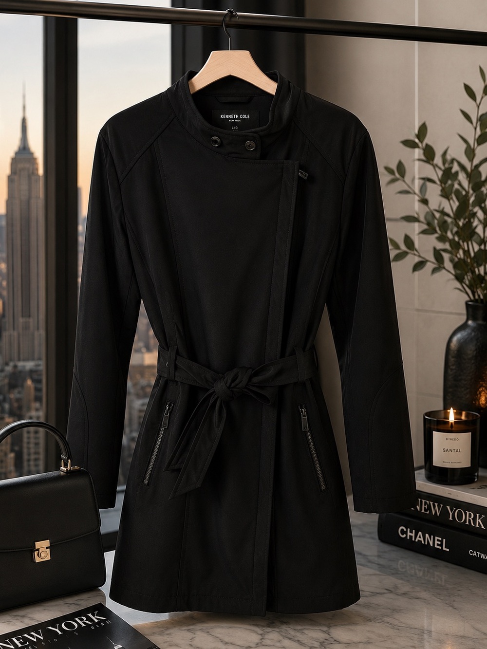 Black Kenneth Cole Jacket